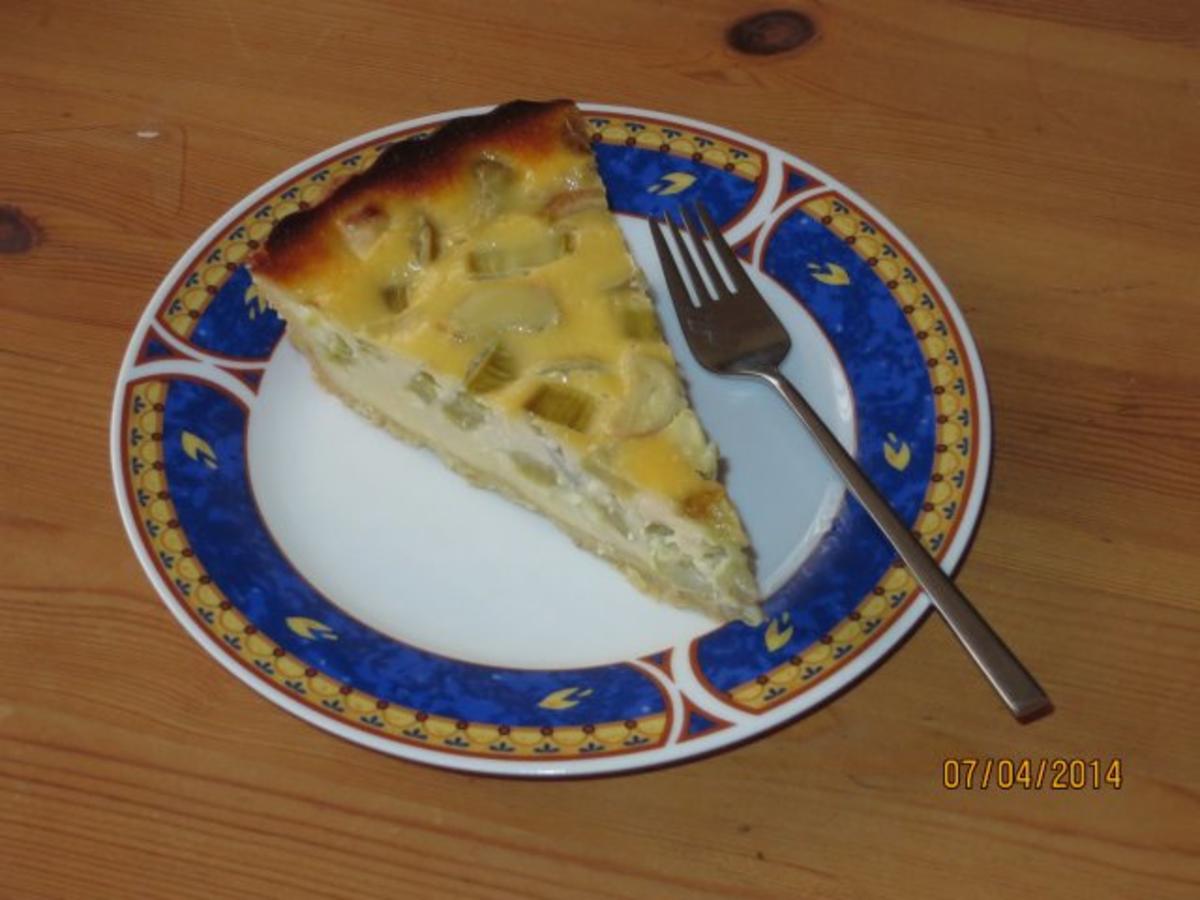 Rhabarber-Tarte - Rezept mit Bild - kochbar.de