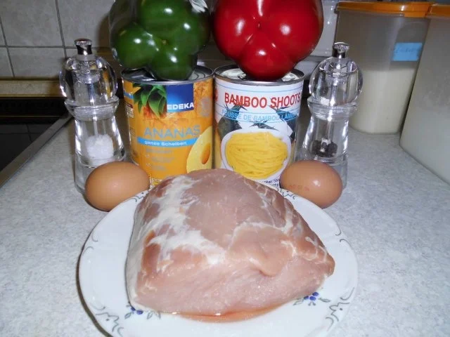 Chinesische Schweinehappen gebacken - Rezept - Bild Nr. 3