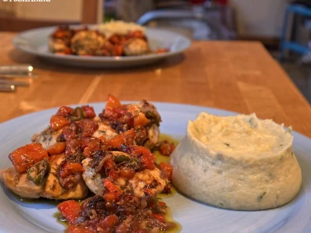 Pepper-Chicken mit Kartoffel-Bärlauch-Püree - Rezept - Bild Nr. 13