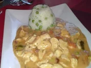 Sahniges Hähnchenragout - Rezept