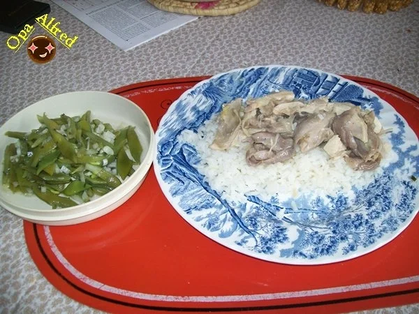 Rezept: Geflügel:Opa`s Hühnerfrikassee Bild Nr. 2 Geflügel:Opa`s Hühnerfrikassee - Rezept - Bild Nr. 2