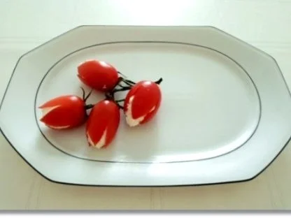 „Tulpen Strauß“  als kreative Vorspeise - Rezept - Bild Nr. 11