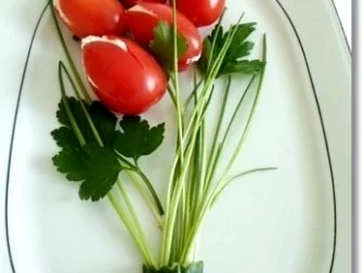 „Tulpen Strauß“  als kreative Vorspeise - Rezept - Bild Nr. 14