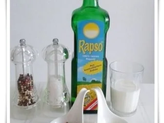 Mayonnaise ohne Eier als Basis für eine Kräuter Sauce - Rezept - Bild Nr. 2