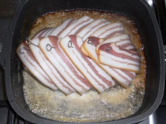 Putenrollbraten in Sahnesauce à la "Oòrndrasch"...( Rzpt. um 1990) - Rezept - Bild Nr. 6