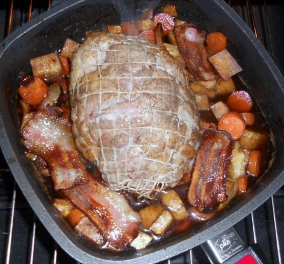 Putenrollbraten in Sahnesauce à la "Oòrndrasch"...( Rzpt. um 1990) - Rezept - Bild Nr. 11