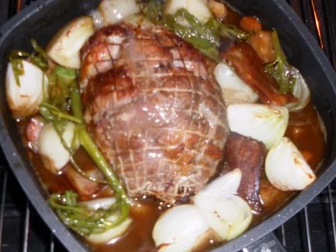 Putenrollbraten in Sahnesauce à la "Oòrndrasch"...( Rzpt. um 1990) - Rezept - Bild Nr. 12