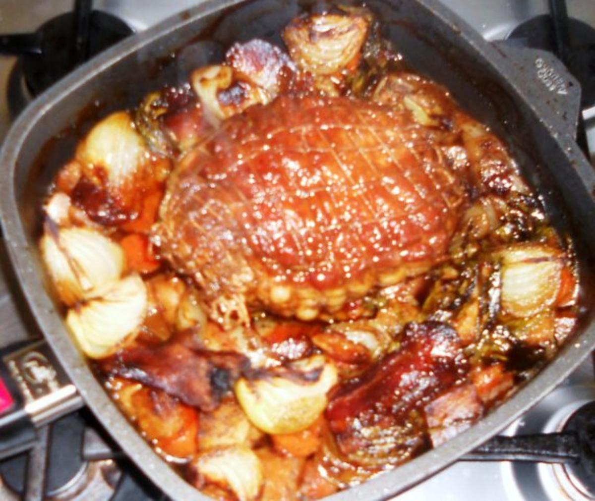 Putenrollbraten in Sahnesauce à la "Oòrndrasch"...( Rzpt. um 1990) - Rezept - Bild Nr. 16