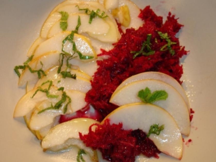 Rote Bete - Birnen - Salat - Rezept mit Bild - kochbar.de