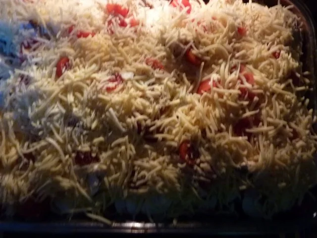 Rezept: FL:Rind/Schwein: Hackkuchen überbacken Bild Nr. 11 FL:Rind/Schwein: Hackkuchen überbacken - Rezept - Bild Nr. 11