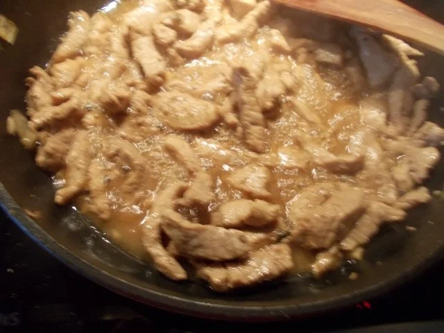 Rezept: Schweinefleisch mit Zuckerschoten Bild Nr. 6 Schweinefleisch mit Zuckerschoten - Rezept - Bild Nr. 6