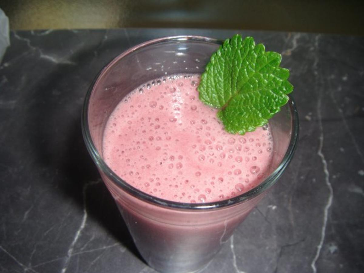 Erdbeer-Minze-Smoothie - Rezept - Bild Nr. 2