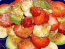 Obstsalat Tausendundeinenacht - Rezept