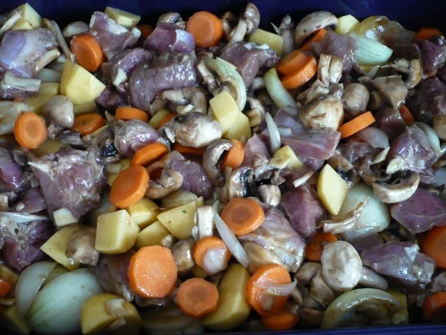 Rezept: Putenfleisch vom Blech Bild Nr. 4 Putenfleisch vom Blech - Rezept - Bild Nr. 4