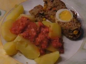 Mediterraner "Hackbraten" - Rezept