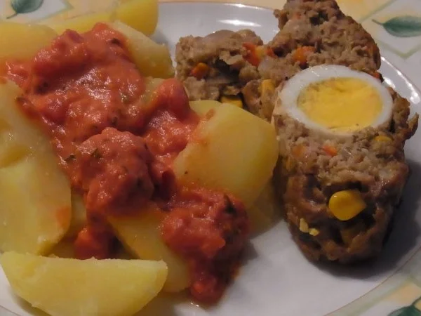 Mediterraner "Hackbraten" - Rezept - Bild Nr. 7