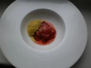 Kuchenteigcreme | Erdbeeren | Curryeis - Rezept