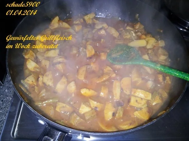 Grill - Resteverwertung - Rezept