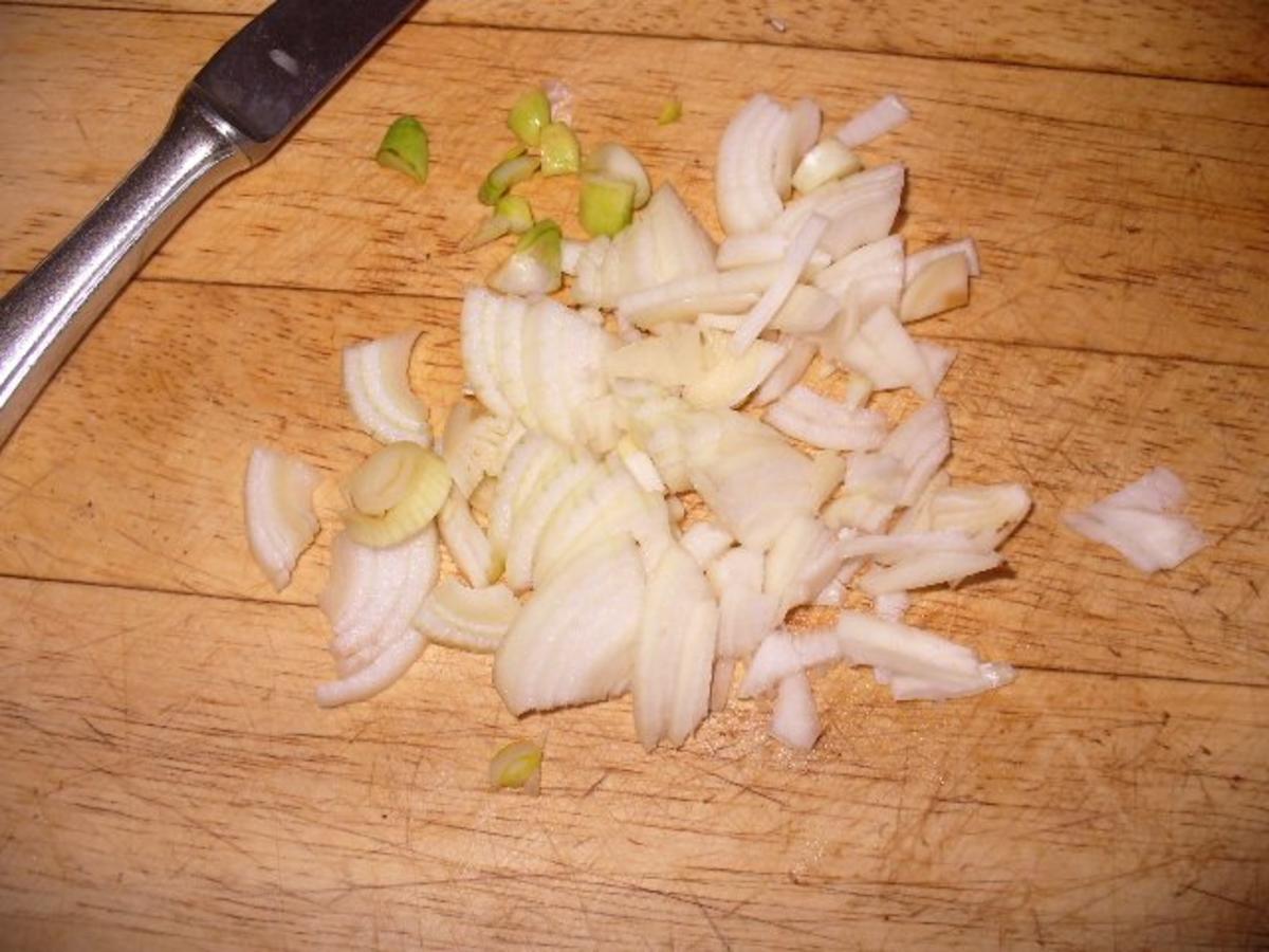 Hähnchenbruströllchen mit Champignons auf Eisbergsalat - Rezept ...