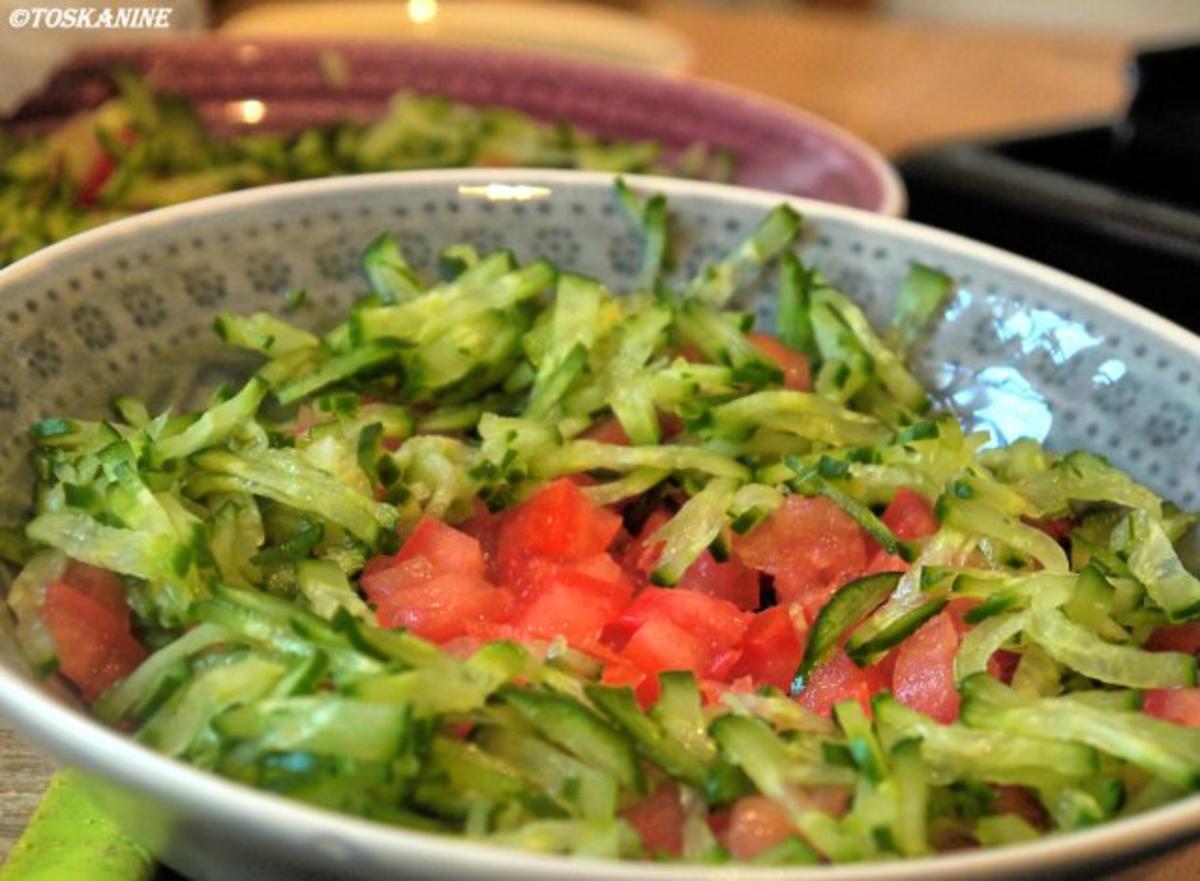 Ziegenkäsepäckchen auf Salat - Rezept - Bild Nr. 6