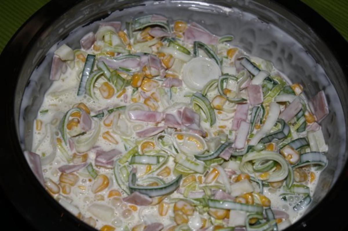 Teichmann's Lauchsalat mit selbstgemachter Mayonnaise - Rezept