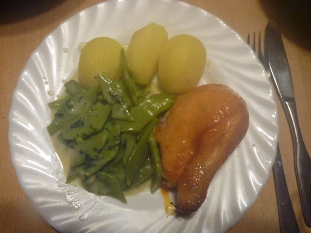 Beilage: Stangenbohnen in Bärlauchbéchamel - Rezept - Bild Nr. 11