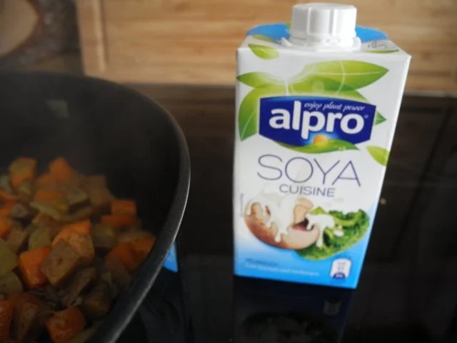 Vegan : Seitan - Gemüse - Frikassee - Rezept - Bild Nr. 7