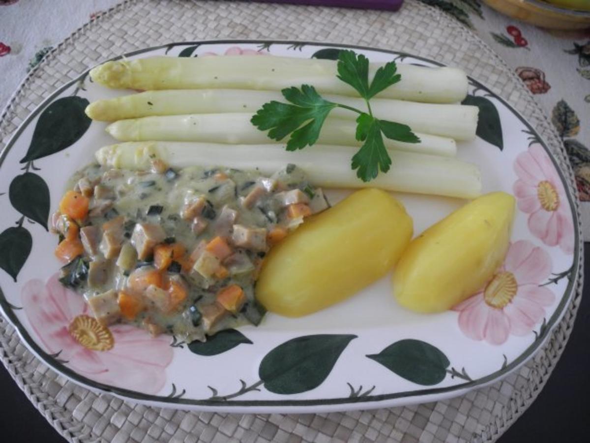 Vegan : Seitan - Gemüse - Frikassee - Rezept