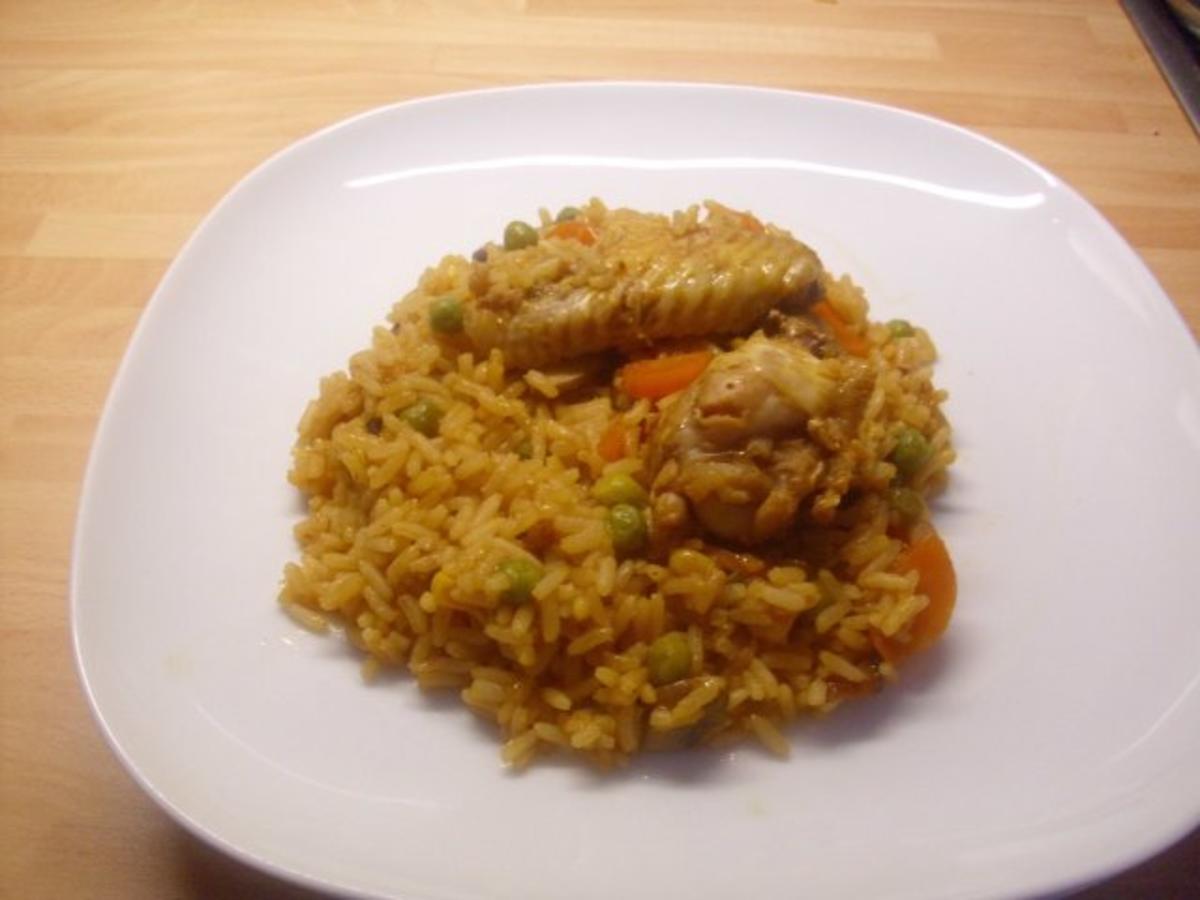 Chicken Wings - Reispfanne - Rezept Von Einsendungen elfenike