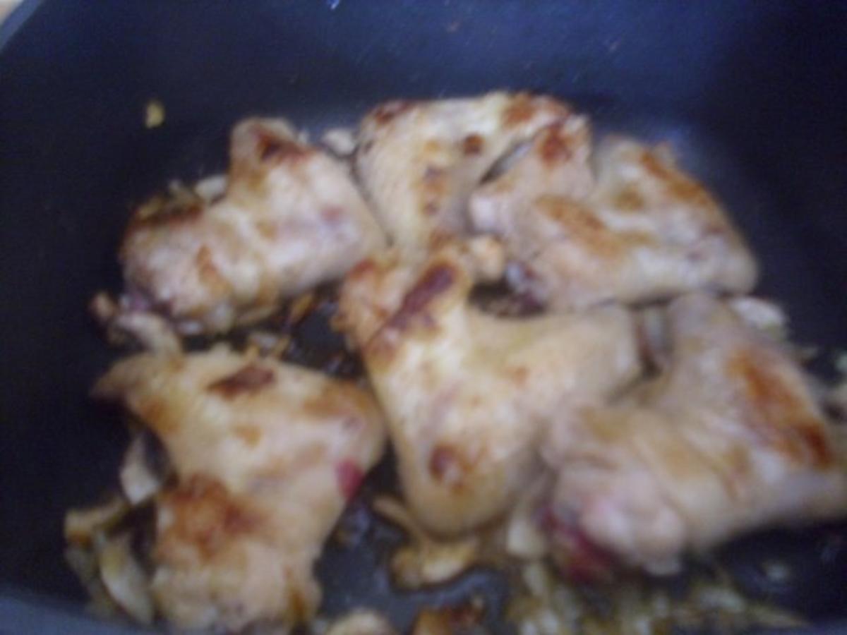 Chicken Wings - Reispfanne - Rezept - Bild Nr. 5