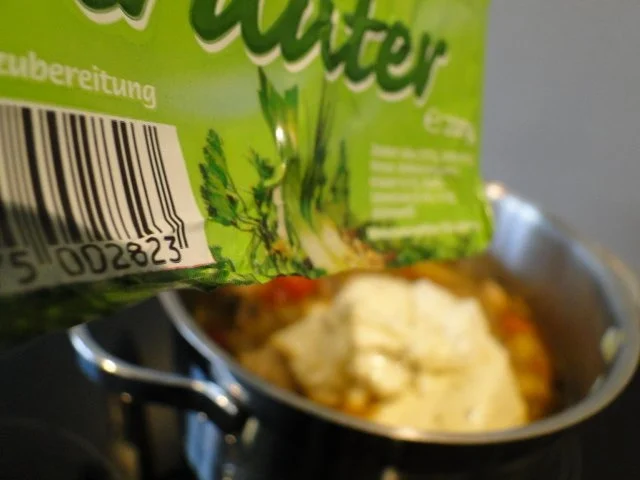 Rezept: Porree-Kräutersahne mit Pilzen und Cocktailtomaten ideal für Nudeln Bild Nr. 4 Porree-Kräutersahne mit Pilzen und Cocktailtomaten ideal für Nudeln - Rezept - Bild Nr. 4