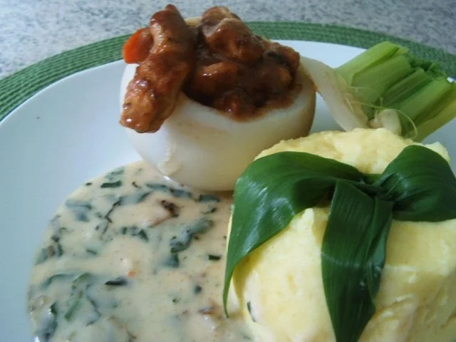 Rezept: Gefüllte Mairübchen mit Putengeschnetzelten Bild Nr. 15 Gefüllte Mairübchen mit Putengeschnetzelten - Rezept - Bild Nr. 15