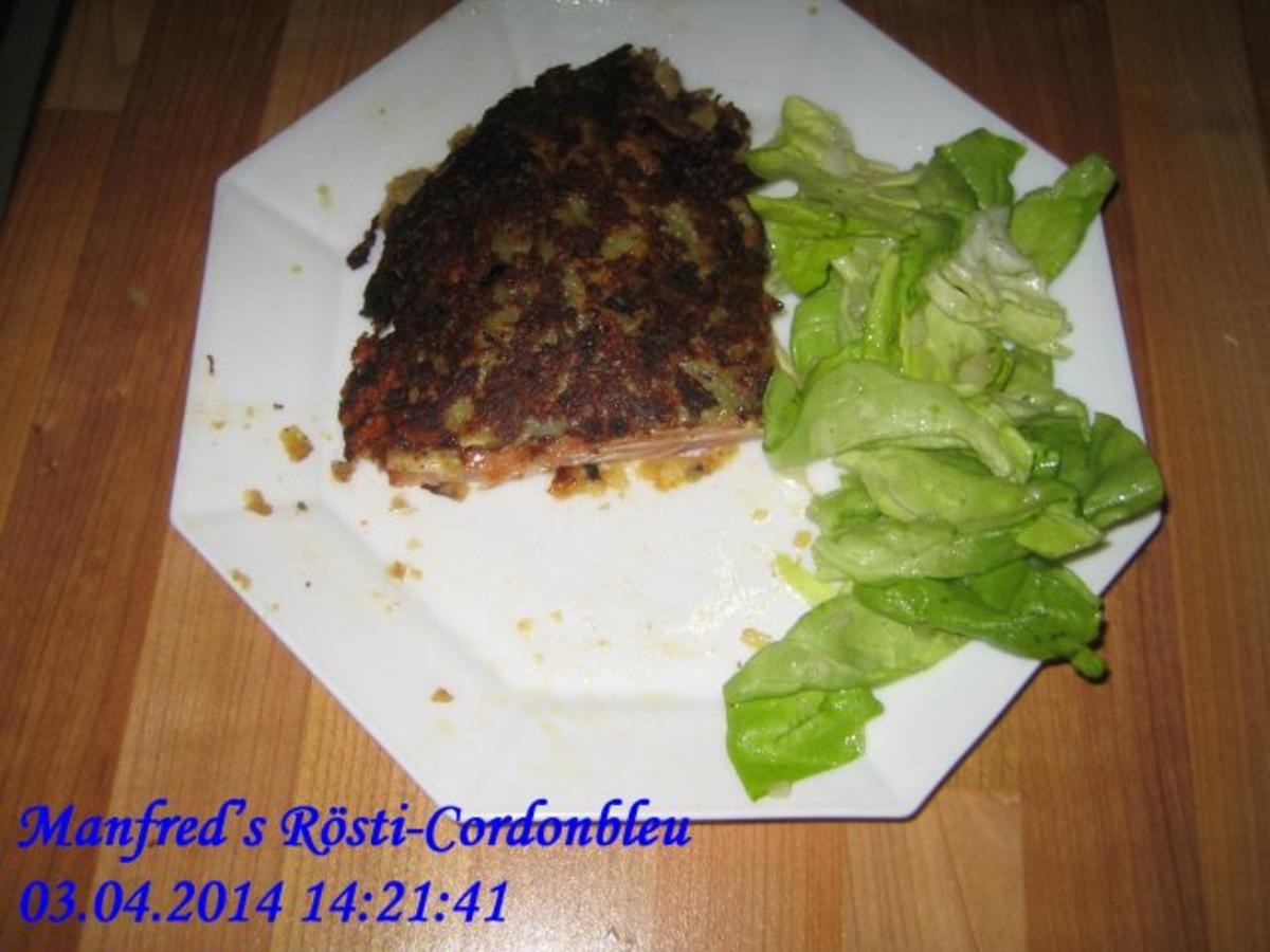 Kartoffel – Manfred’s Rösti-Cordonbleu - Rezept