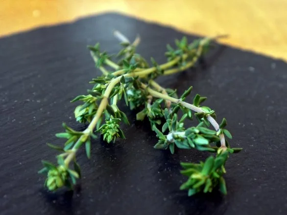 Rotbarschfilet mit Senf-Thymian-Kruste auf Gemüse-Quinoa - Rezept - Bild Nr. 4