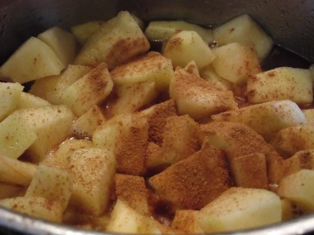 Rezept: Puffer mit Apfelkompott Bild Nr. 7 Puffer mit Apfelkompott - Rezept - Bild Nr. 7