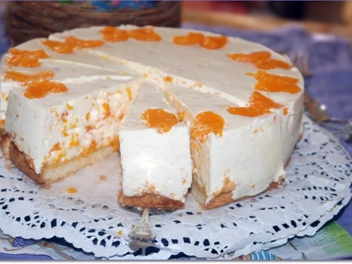 Käse - Sahne - Torte mit Mandarinen - Rezept - Bild Nr. 76
