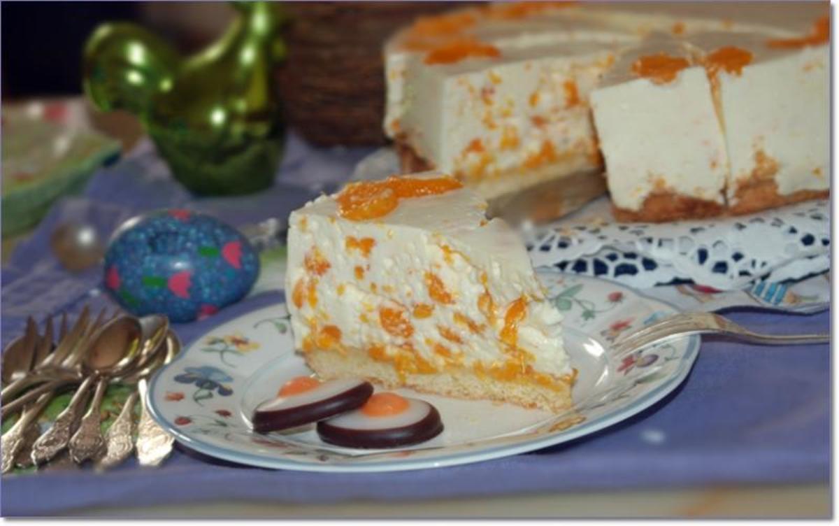 Käse - Sahne - Torte mit Mandarinen - Rezept - Bild Nr. 77