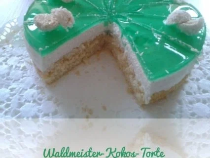 Waldmeister-Kokos-Torte - Rezept