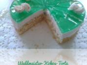 Waldmeister-Kokos-Torte - Rezept