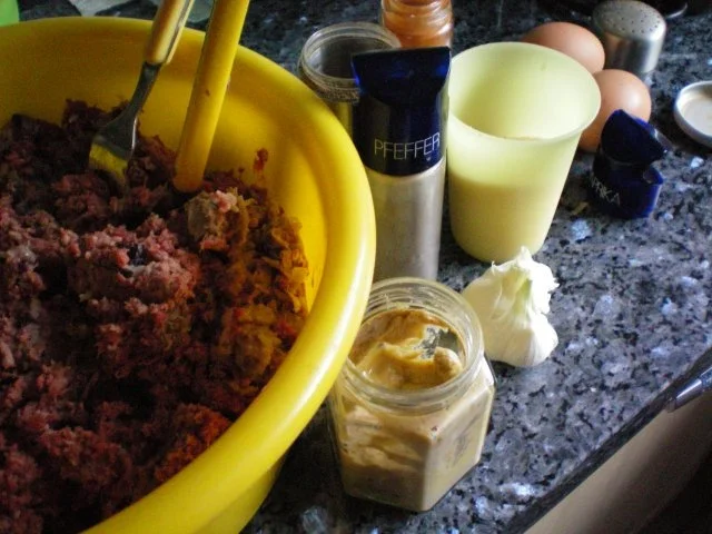 Wildschwein-Rind-Frikadellen - Rezept - Bild Nr. 5