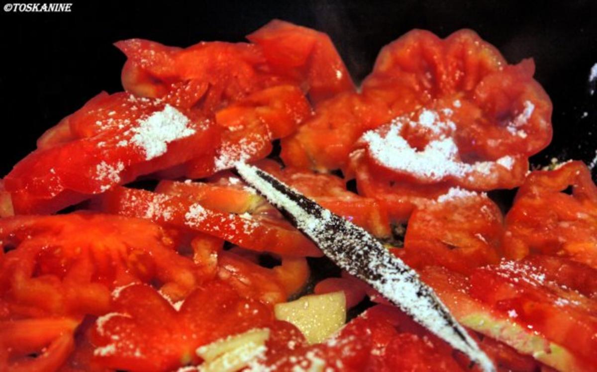 Gefüllte Zucchini mit Vanille-Tomaten - Rezept - Bild Nr. 12