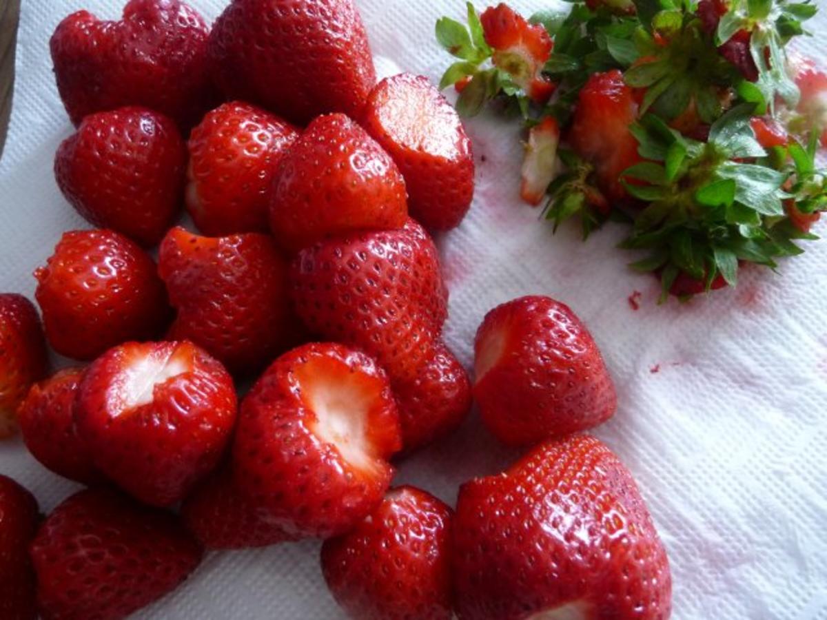 Vegan : Spargel - Erdbeersalat - nicht nur für Veggis - Rezept - Bild Nr. 3
