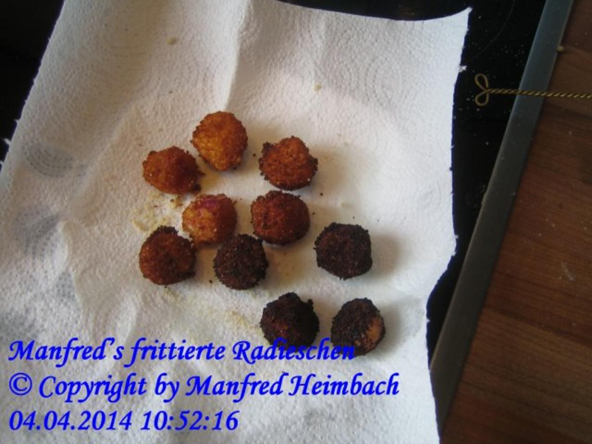 Bilder für Gemüse – Manfred’s frittierte Radieschen - Rezept