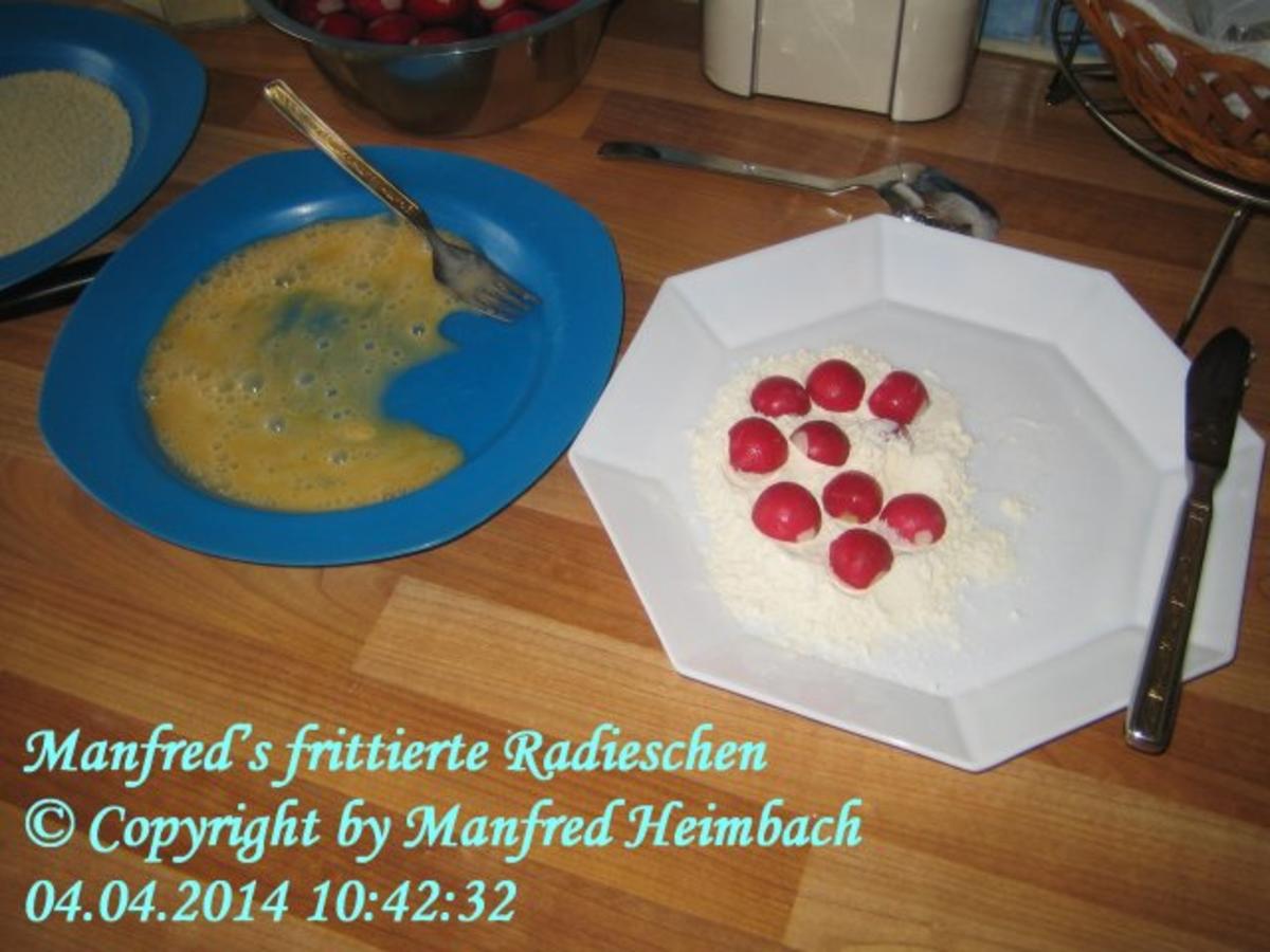 Gemüse – Manfred’s frittierte Radieschen - Rezept - Bild Nr. 3