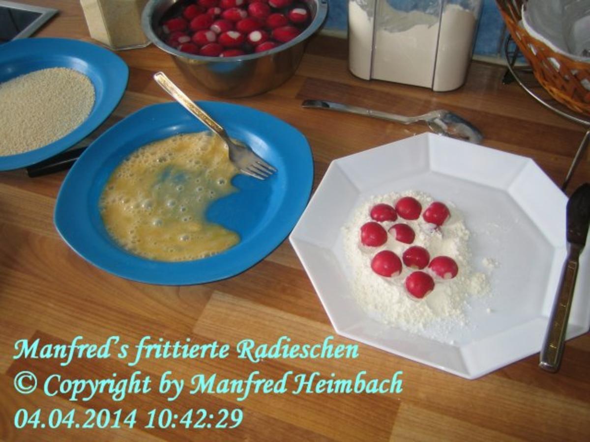 Gemüse – Manfred’s frittierte Radieschen - Rezept - Bild Nr. 4