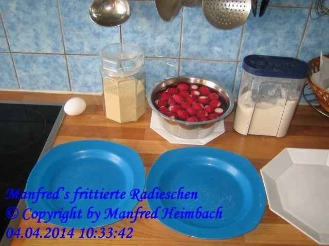 Gemüse – Manfred’s frittierte Radieschen - Rezept - Bild Nr. 6