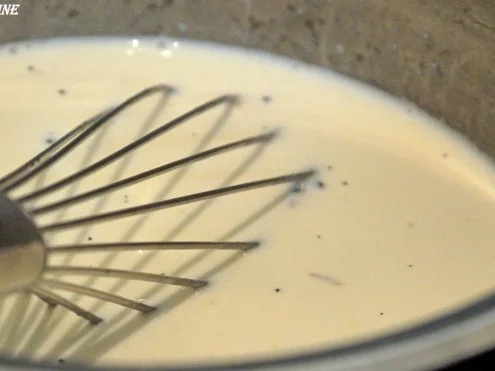 Rezept: Gebrannter Grieß mit Rhabarber Bild Nr. 9 Gebrannter Grieß mit Rhabarber - Rezept - Bild Nr. 9