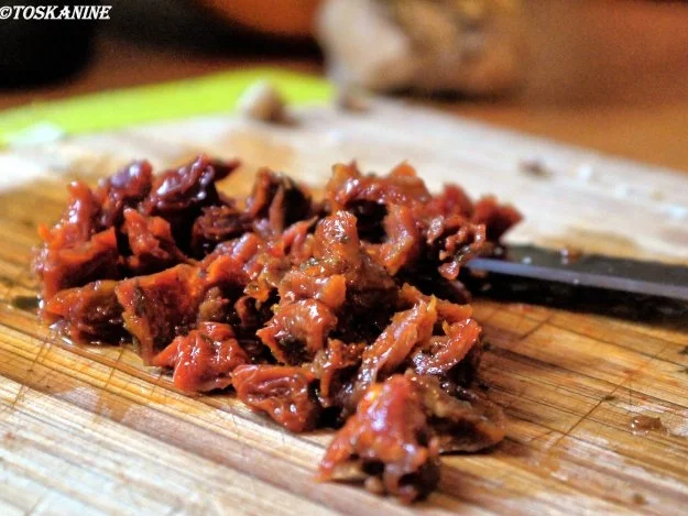 Rezept: Spaghetti mit Kräuterseitlings-Tomaten-Sugo Bild Nr. 7 Spaghetti mit Kräuterseitlings-Tomaten-Sugo - Rezept - Bild Nr. 7