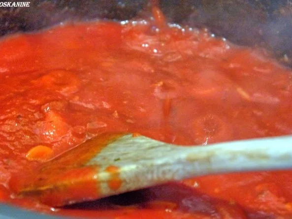 Rezept: Spaghetti mit Kräuterseitlings-Tomaten-Sugo Bild Nr. 12 Spaghetti mit Kräuterseitlings-Tomaten-Sugo - Rezept - Bild Nr. 12