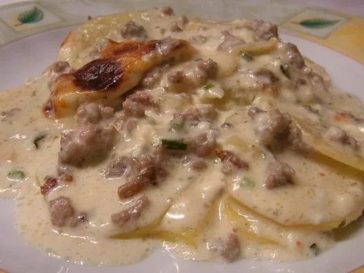 Kartoffel-Hack Auflauf - Rezept